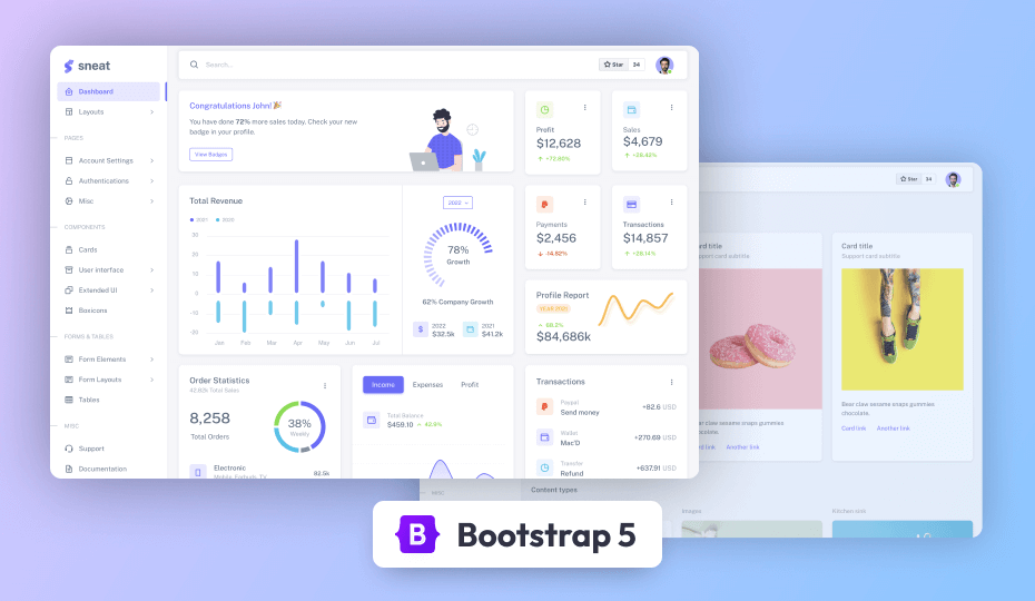  Sneat Bootstrap 5 HTML Admin Template - WusTeam